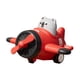 thumbnail image 2 of Tipo de prensa Avión de juguete de fricción Avión de juguete para bebé Avión de juguete para bebé Coche de carreras de animales para niños pequeños Rojo, 2 of 8