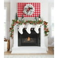 thumbnail image 2 of MAMOWEAR 6Ft Red Berry Christmas Garland, Flexible Artificial Berry Garland for Indoor Outdoor Home Fireplace Decoration Winter Christmas Holiday New Year Decor, 2 of 8