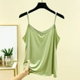 thumbnail image 2 of aidice Camisole for Women Sleeveless Crew Neck Pajama Strap Tanks Undershirts Summer Homewear Comfy Sleep Tops, 2 of 6
