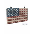 thumbnail image 2 of nqOlkjepod Large Induction Cooktop Protector Mat 24"x21", Coastal American Flag Stove Top Covers for Electric Stove, Starfish Vintage USA Flag Stove Burner Cover Mats, Glass Top Stove Cover, 2 of 8