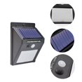 thumbnail image 3 of Motion Light Sensor Solar Wall Light Outdoor Lights 2 Pieces Black, 3 of 4