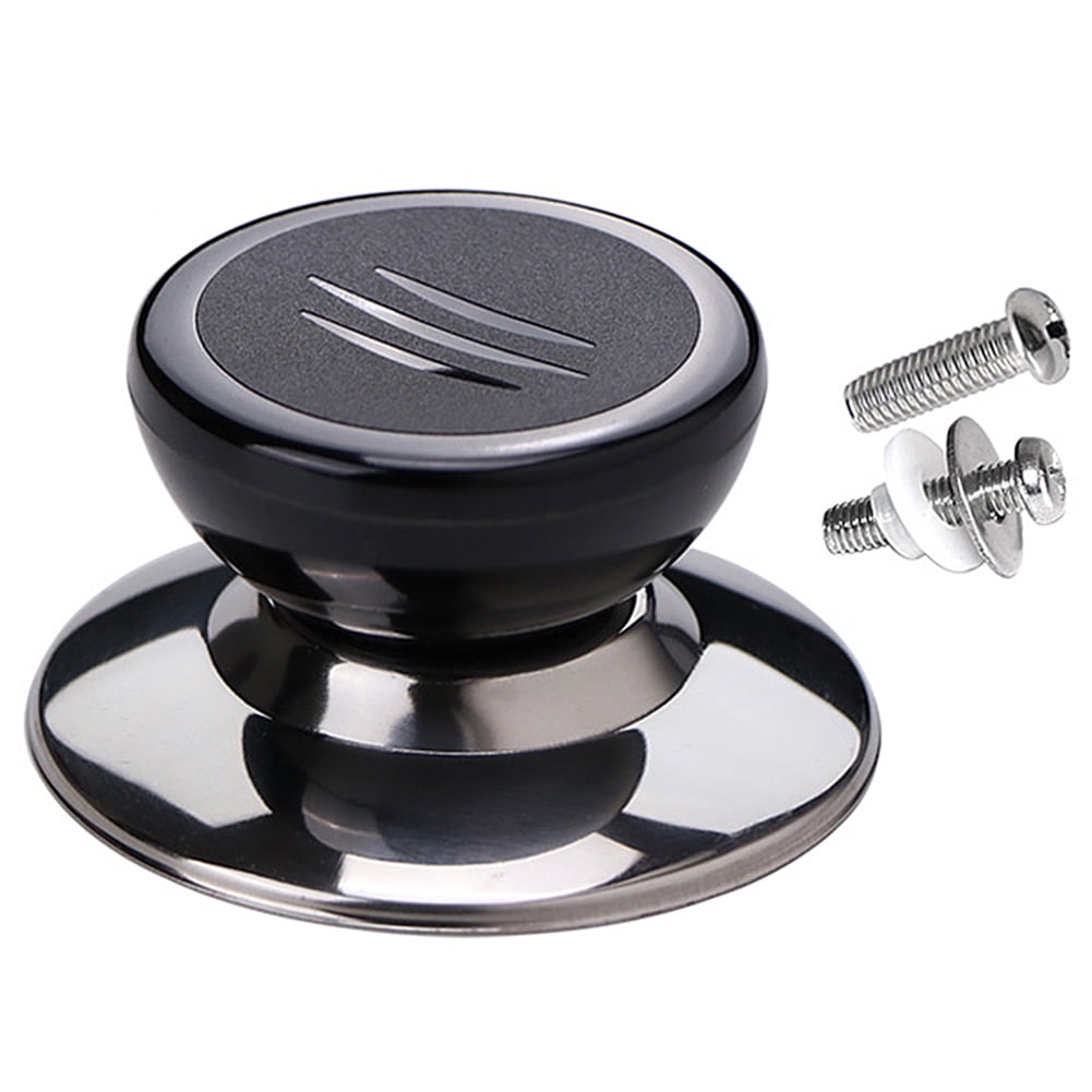 kiskick Replaceable Stainless Steel Pot Lid Handle Holder Heat