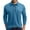 Blue, variant on KKBOTIVE Long Sleeve Polo Shirts for Men Casual Collared Polo Shirt Cozy Pullover Fashion Fall Spring Clothes Mens Apparel ( Navy Size: L )