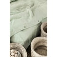 thumbnail image 4 of Pavish Export Linne Duvet Cover Sage Green Washed Bedding Donna Quilt Cover Set With 2 Pillow Case Button Queen, 4 of 4