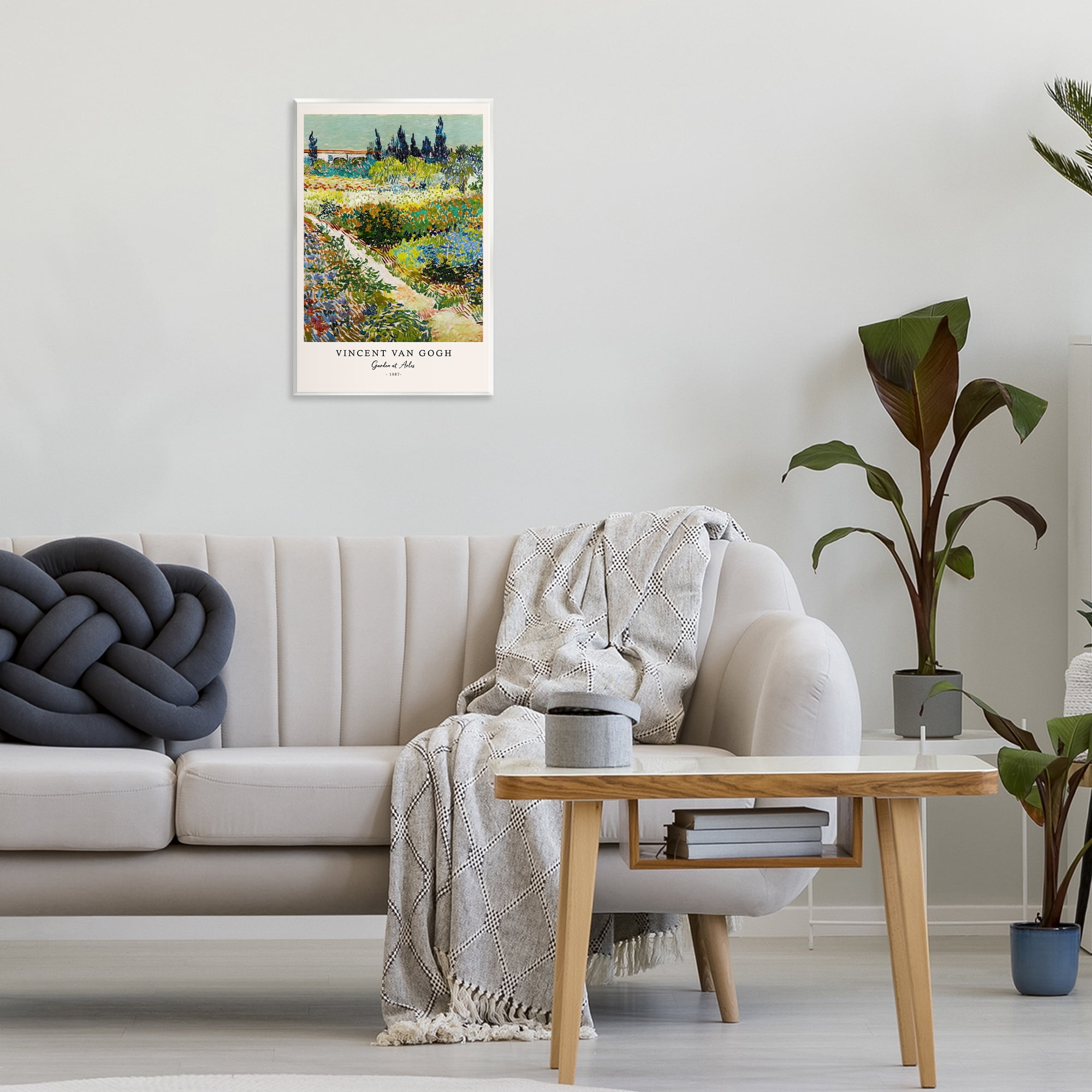 Stupell Industries Classic Garden At Arles Wall Plaque Art, design by Vintage Hustle