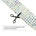 thumbnail image 4 of ONAPARTER Adhesive Drill Rhinestones Crystal Banding Belts Wraps Trim Mesh Diamond Trimming Ribbon Tape （As Shown）, 4 of 6