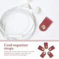 thumbnail image 3 of unbranded 5Ud Prácticas Para Gestión De Cables Con De Cuero Oscuro, 3 of 6