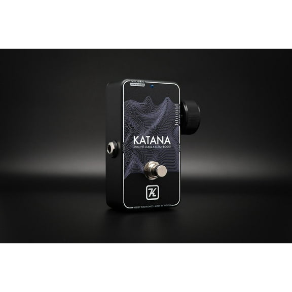 Keeley Katana Black Waves Boost Pedal