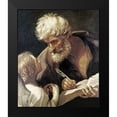 thumbnail image 2 of Reni, Guido 12x14 Black Modern Framed Museum Art Print Titled - Saint Matthew, 2 of 5
