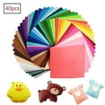 thumbnail image 1 of Colorful Felt Fabric 60 Colors Colorful Felt Plates 20 x 30 cm Craft Felt Fabric, 1 of 5