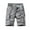 Gray, variant on Men Cotton Cargo Shorts Casual Drawstring Walk Short Stretch Cargo Shorts for Men Tactical Short Pants Camping Fishing Outdoor Activity