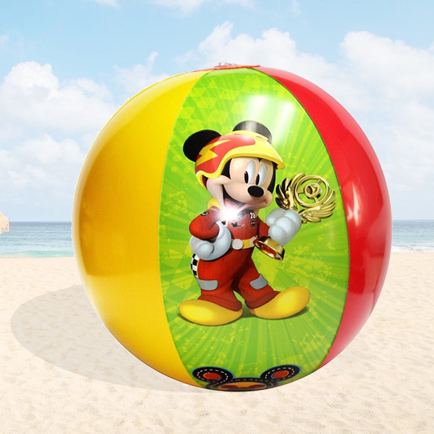 Disney Mickey Mouse & Friends Inflatable Beach Ball - Walmart.com