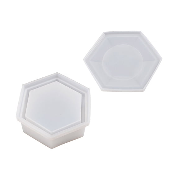 Necvior Resin Jar Molds Silicone Mould for DIY Storage Box Candy Boxes Jewelry Container