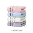 thumbnail image 6 of YZEGDCH On End of Year！4 Pieces Towel Mart Bath Towel, Super Soft Towel Highly Absorbent Quick Dry Gifts for Kids Women Men, 6 of 6