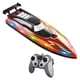 thumbnail image 2 of Lancha rápida con control remoto, juguete acuático para niños de 30 minutos, modelo de barco RC Rojo, 2 of 8