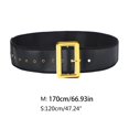 thumbnail image 3 of lanema Santa Waist Belt Leather Adjustable Ecofriendly Santa Waist Belt Holiday Party Decoration Santa Outfit Belt Dress Up, 3 of 10