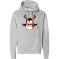 thumbnail image 2 of Inktastic Penguin Xmas Adult Hoodie Sweatshirt, 2 of 4