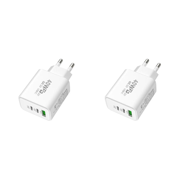 Moyic Adaptador de corriente Práctico dispositivo de carga ampliamente aplicable Artesanía Suministros de viaje de teléfono de rendimiento Type1 NO1