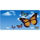 Papillons avec des Nuages Plaque d'Immatriculation – image 2 sur 2