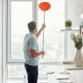 thumbnail image 2 of XIAOLE Ceiling Fan Cleaner Duster, Reusable Microfiber Blade Cleaning Tool, With Extension Pole Extendable 13 To 56.7 Inch, For Cleaning High Ceiling Cobweb Furniture Window Top, 2 of 7