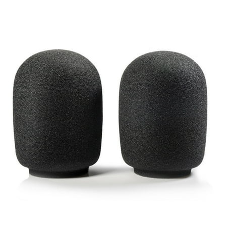 2 Pack Sponge Foam Mic Cover Handheld Microphone Windscreen for SHURE PGA27 PGA 27 SM7B SM27