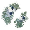 thumbnail image 2 of Wedding Arch Flowers Artificial Flowers Swag Flower Garland Reception Backdrop Style A, 2 of 9