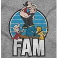 thumbnail image 2 of Popeye The Sailor Fam Adorable Family Toddler Boy Girl T Shirt Infant Toddler Brisco Brands 12M, 2 of 6