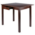 thumbnail image 4 of Winsome Perrone High Table with Drop Leaf, Walnut Finish, 4 of 9