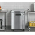 thumbnail image 4 of 27 in. One Door Commercial Undercounter Refrigerator 5 cu. ft. in Stainless-Steel (KM-UCR-1DSS), 4 of 10
