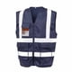 thumbnail image 1 of SAFE-GUARD by Result - Chaleco de Seguridad para Adultos Unisex (Marino), 1 of 2