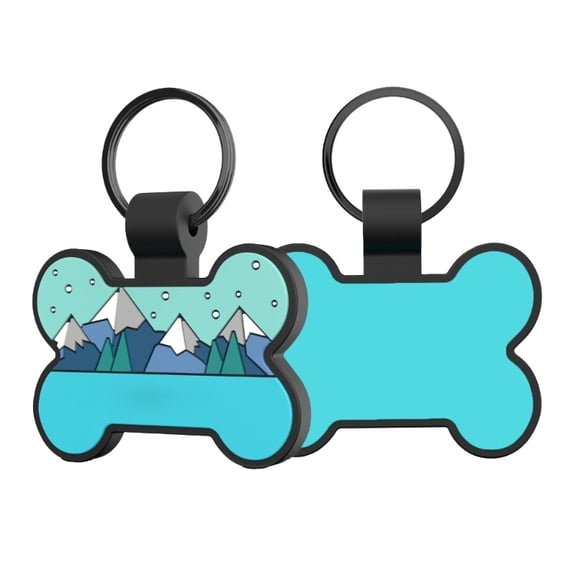 Quiet Silicone Pet Label For Dogs And Cats Double Sided Customizable Waterproof And Fade Proof Any Season Wear