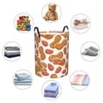thumbnail image 4 of Sikiie Peanuts4 Print Round Dirty Clothes Basket, Waterproof Standing Foldable Storage Basket, for Laundry Room, Bedroom, Bathroom Storage-Medium, 4 of 6