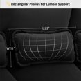 thumbnail image 2 of 110" U Shaped Sectional Sofa Cloud Couch, 6 Seat Modular Sofa Couches with Waist Pillows + Double Layer Cushions, Velvet Upholstered Sleeper Sofa w 2 Chaise Lounge for Home Sofa Living Room, Apartment, 2 of 7