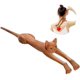 thumbnail image 5 of Rascador de espalda con forma de gato divertido, herramienta de masaje de espalda de madera con mango largo, 5 of 5