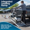 thumbnail image 5 of Silver Spring Economy Hitch Mounted Mobility Scooter Carrier Rack with Ramp, 5 of 6