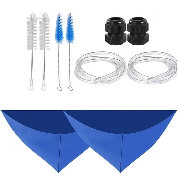 10 Piece Air Conditioner Cleaning Water Catch Bag Tool Kit For Indoor Units