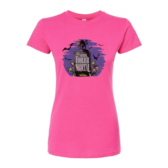 The Haunted Mansion - Another Foolish Mortal - Juniors Fitted Graphic T-Shirt