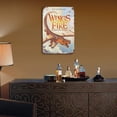 thumbnail image 6 of Vintage Tin Signs Dragon Wings Of Fire Retro Metal Sign Retro Garage Poster Bar Wall Sign Vintage Pub Sign Home Wall Decor 8x12 Inch, 6 of 7