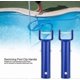 thumbnail image 2 of Pool Clip Handle, 2pcs Blue Swimming Pool V Shape Clip Brush Head Replacement Handle Swimming Pool Accessories, 2 of 5