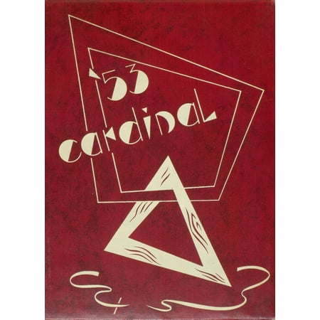 (Custom Reprint) Yearbook: 1953 Corning Union High School - Cardinal Yearbook (Corning CA)