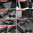 Auovo Cup Holder Inserts AIF4 Liners Compatible with Tesla Model 3