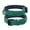 Green, variant on Pet Artist Soft Leather Padded Dog Collar Adjustable Small Medium Large with Metal Buckle