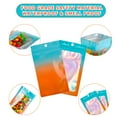 thumbnail image 3 of Mstar Packing Holographic Mylar Food Storage Bags, Purple Blue, 4.1" x 5.9", 100 Count, 1 Pack, 3 of 5