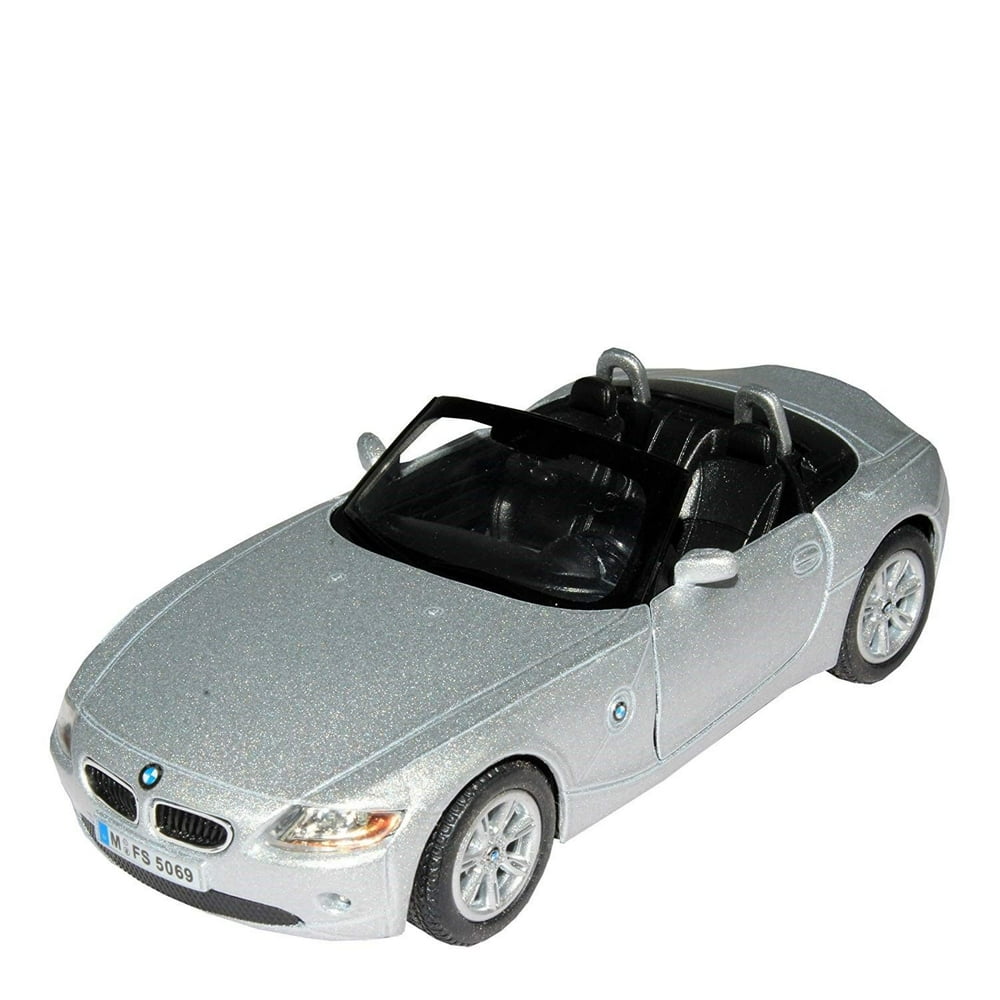 5" Kinsmart BMW Z4 Convertible Diecast Model Toy Car 1:32 Silver