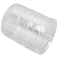 thumbnail image 3 of Joyero giratorio de 3 capas de plástico transparente, rotación de 360 grados, soporte para pendientes de estilo elegante para mujer, 3 of 8