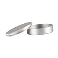 thumbnail image 3 of koolsoo Camera Body Cap and Rear Lens Cover Dustproof Protect Cover for M39 L39 Accs Silver, 3 of 9