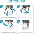 thumbnail image 2 of (100x150cm)Photography Studio Foldable Pop-Out Light Reflector Soft Diffuser Disc Slab with Carrying Case for Studio and Outdoor Portrait Product Photography Video Replay, 2 of 5