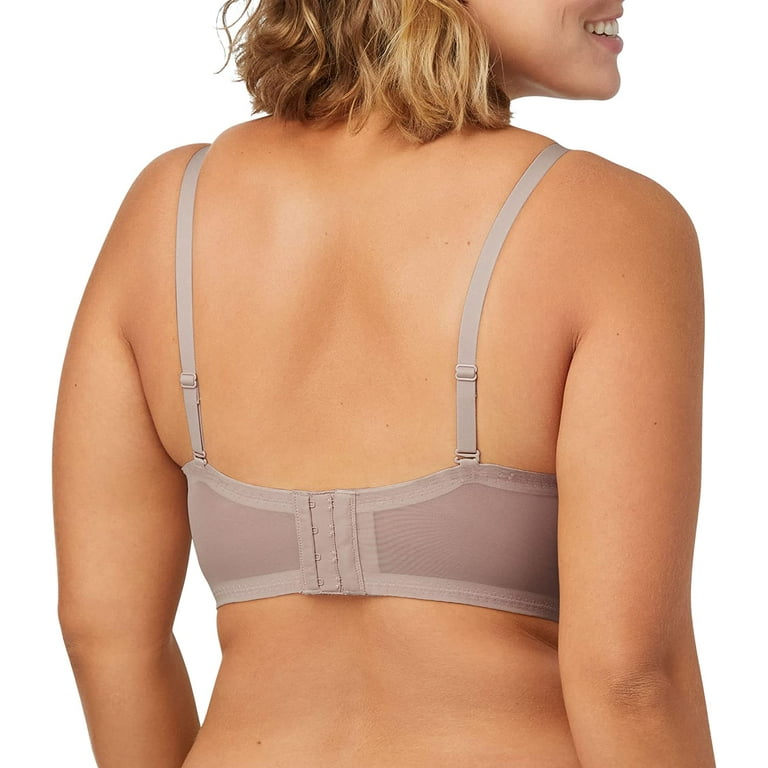 Maidenform Womens Casual Comfort Convertible Wirefree Bralette, 32C, Paris  Nude