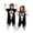 A-Black1965, variant on Halloween Fiery‑Flame‑Graphic‑Print Jumpsuit for Big Girls Long‑Sleeve Hooded Romper Festive Bodysuit