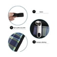 thumbnail image 4 of Bolsa lateral impermeable para silla de ruedas eléctrica universal con bolsillos (negro), 4 of 5